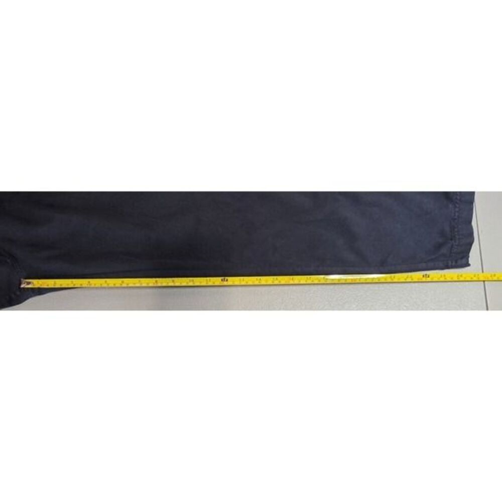 COS Mens S Navy Linen Blend Drawstring Elastic Waist Pull On Pants - Picture 10 of 13